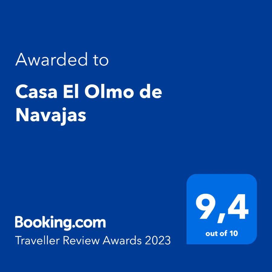 Casa El Olmo De Navajas Villa Eksteriør bilde